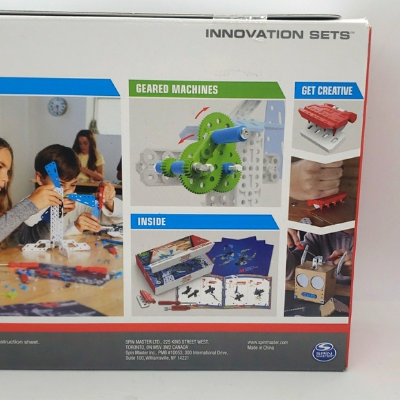 Erector by Meccano Innovation Sets Geared Machines New in Box - Picture 6 of 7